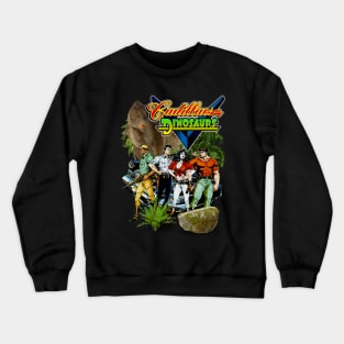 Caddy in Dino Land Crewneck Sweatshirt